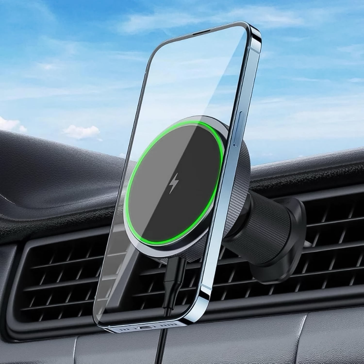 360-Degree Rotating Magnetic Wireless Charger 360-Degree Rotating Magnetic Wireless Charger
